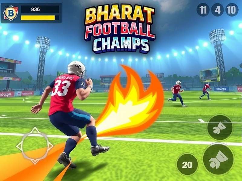 Bharat Football Champs Game Screenshot