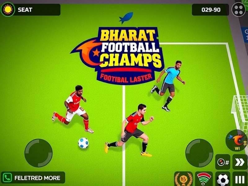 Bharat Football Champs Multiplayer Gameplay